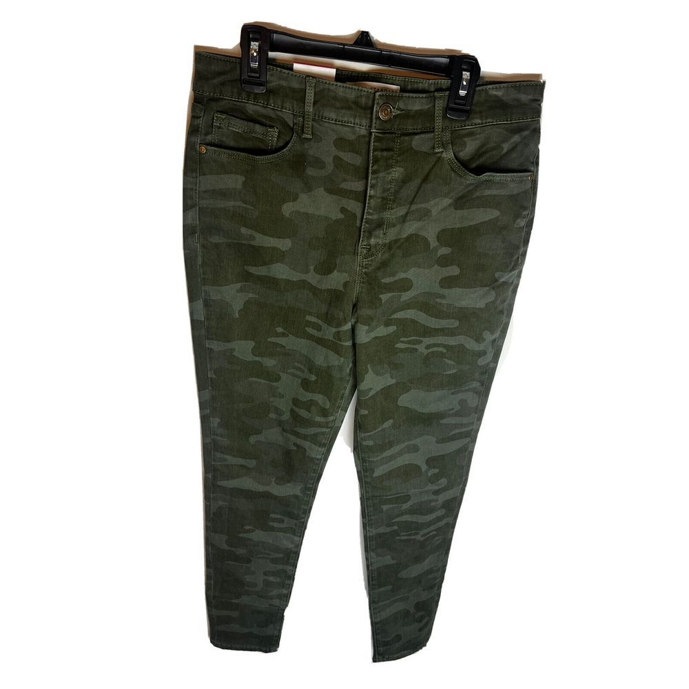 Social Standard Sanctuary Camouflage Camo High Rise Jeans Pant Skinny Ankle 8/29
